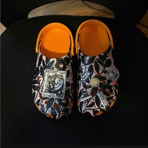 Stance x B. Thom x Classic Clog “Floral Stencil” Crocs Worn Once
